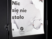 plakaty wystaw w CSW Kronika